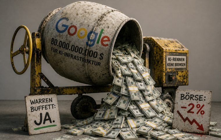 Alphabets 80-Milliarden-Wette: Buffett sagt „Ja“, aber Anleger flüchten