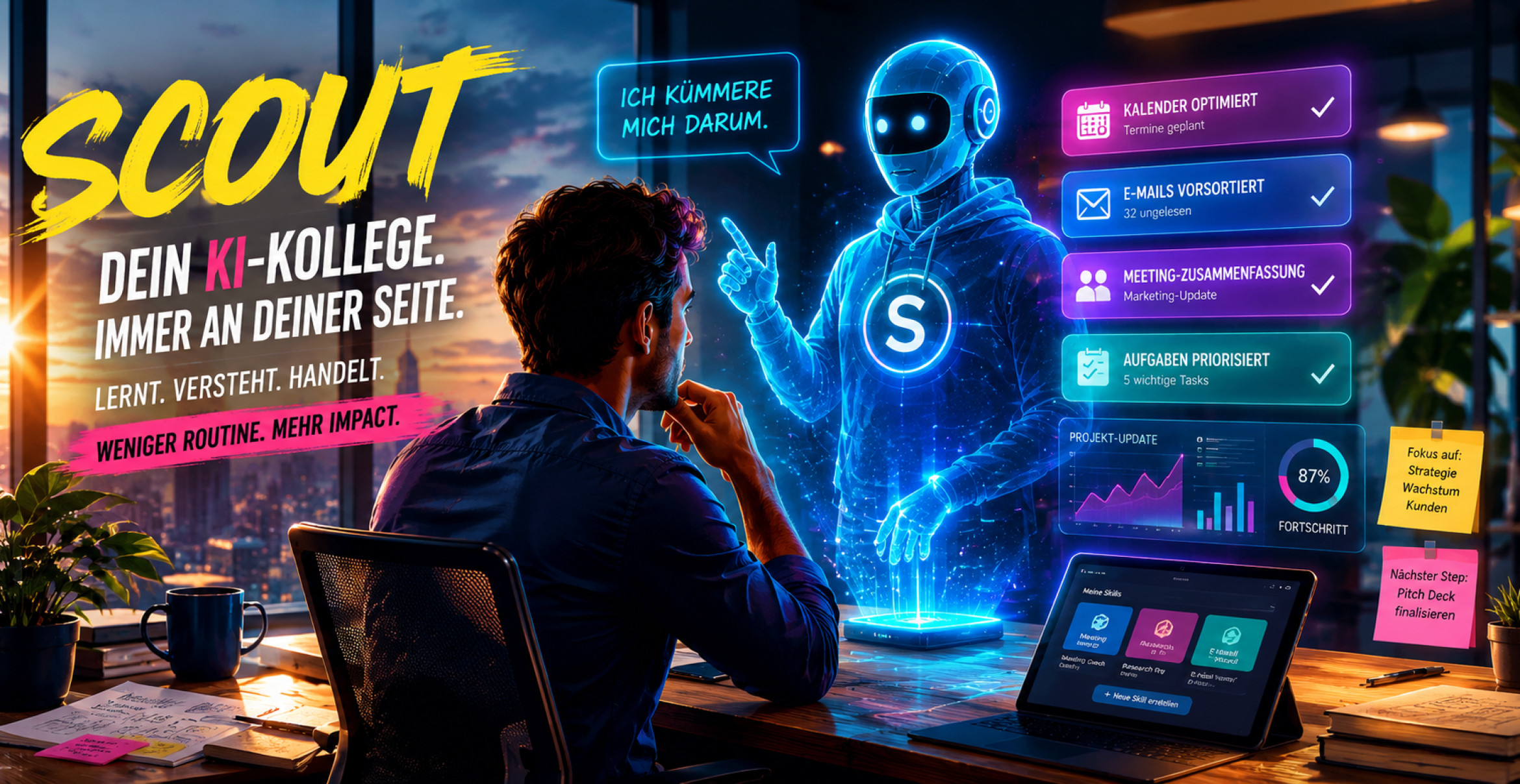 Microsoft Scout: KI-Angriff auf den Büroalltag