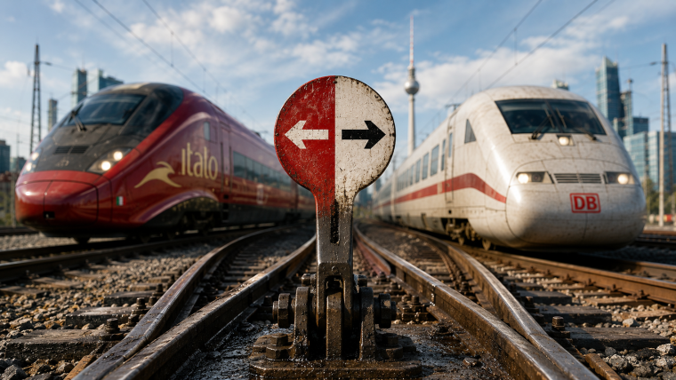 Italo greift die Deutsche Bahn an – und will die Spielregeln ändern