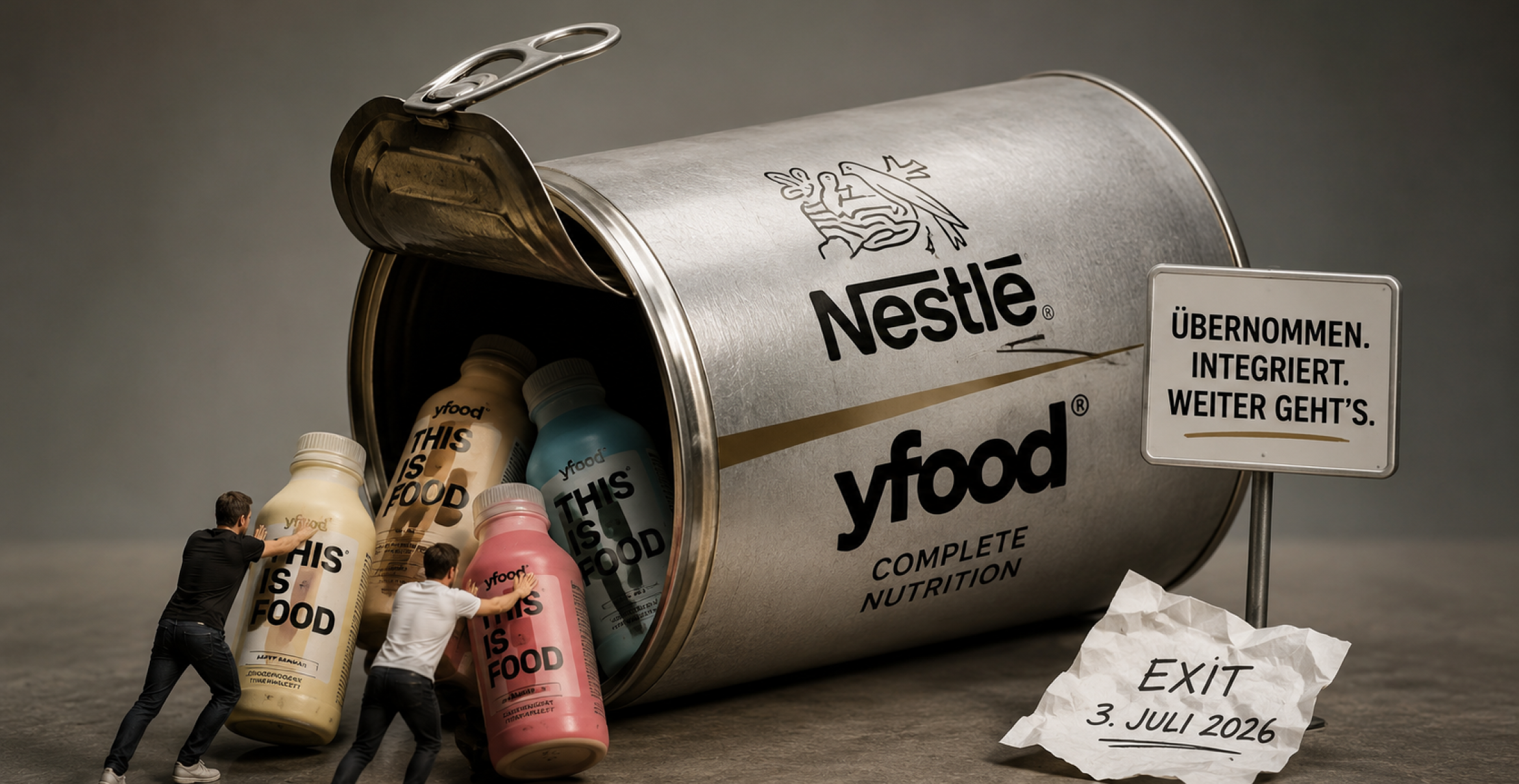 Nestlé schluckt Yfood: Wenn DHDL-Stars verkaufen und gehen