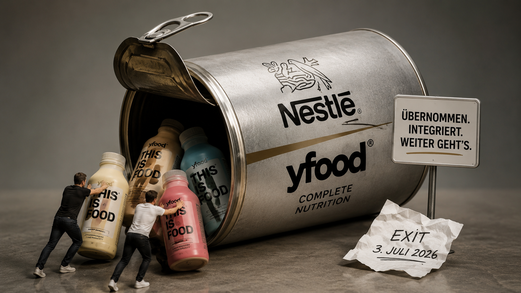 Nestlé übernimmt yfood im Detail