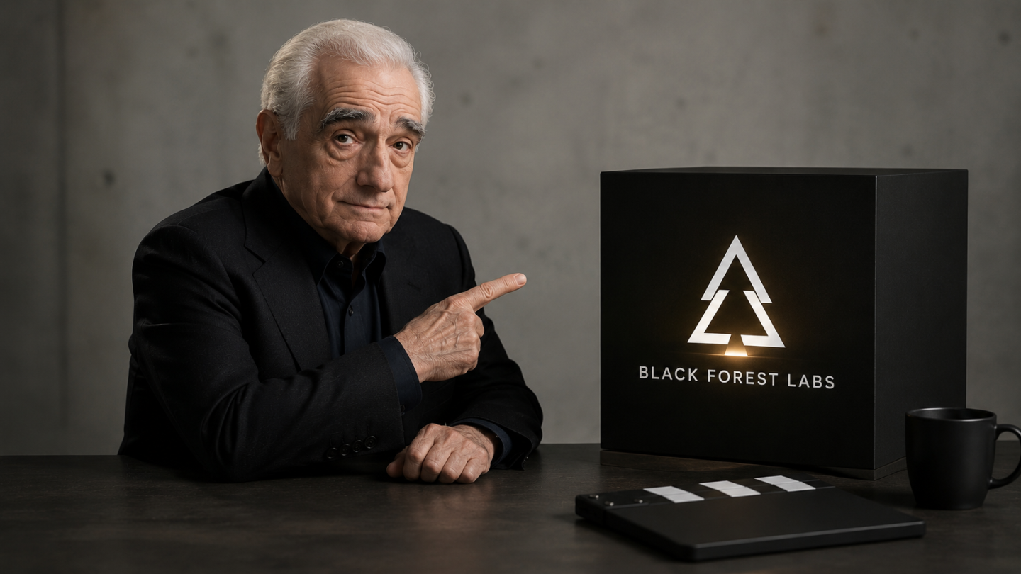 Warum Martin Scorsese plötzlich das KI-Startup Black Forest Labs promotet