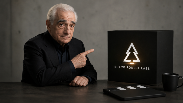 Warum Martin Scorsese plötzlich das KI-Startup Black Forest Labs promotet
