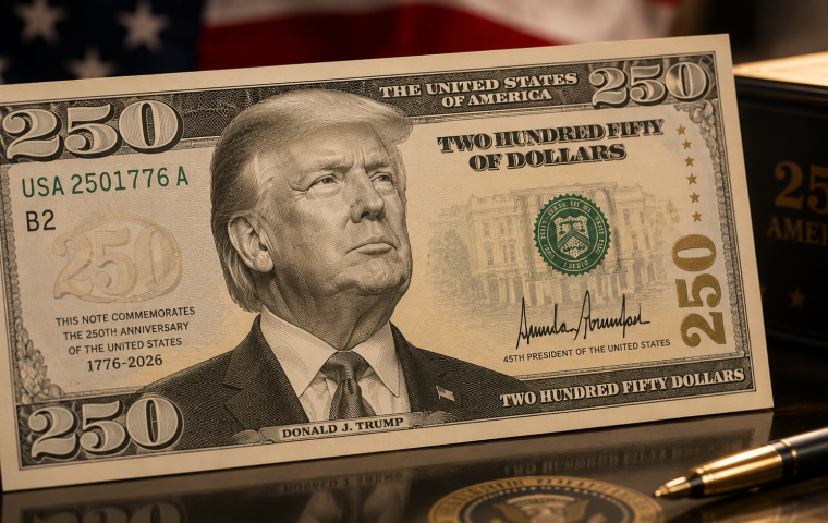 Kommt Trump auf die Dollarnote? Eine 250-Dollar-Frage der Eitelkeit