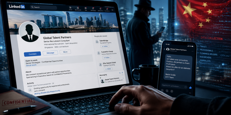 Karriere mit Risiko: Wie Spione LinkedIn missbrauchen