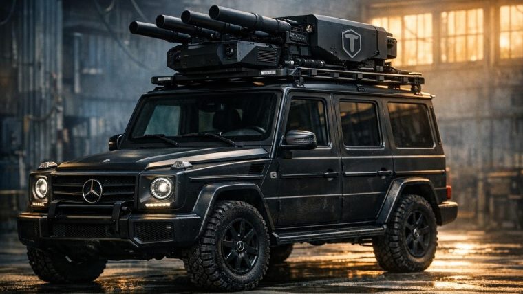 Mercedes trifft Defense-Tech: Die neue G-Klasse-Mission mit Tytan