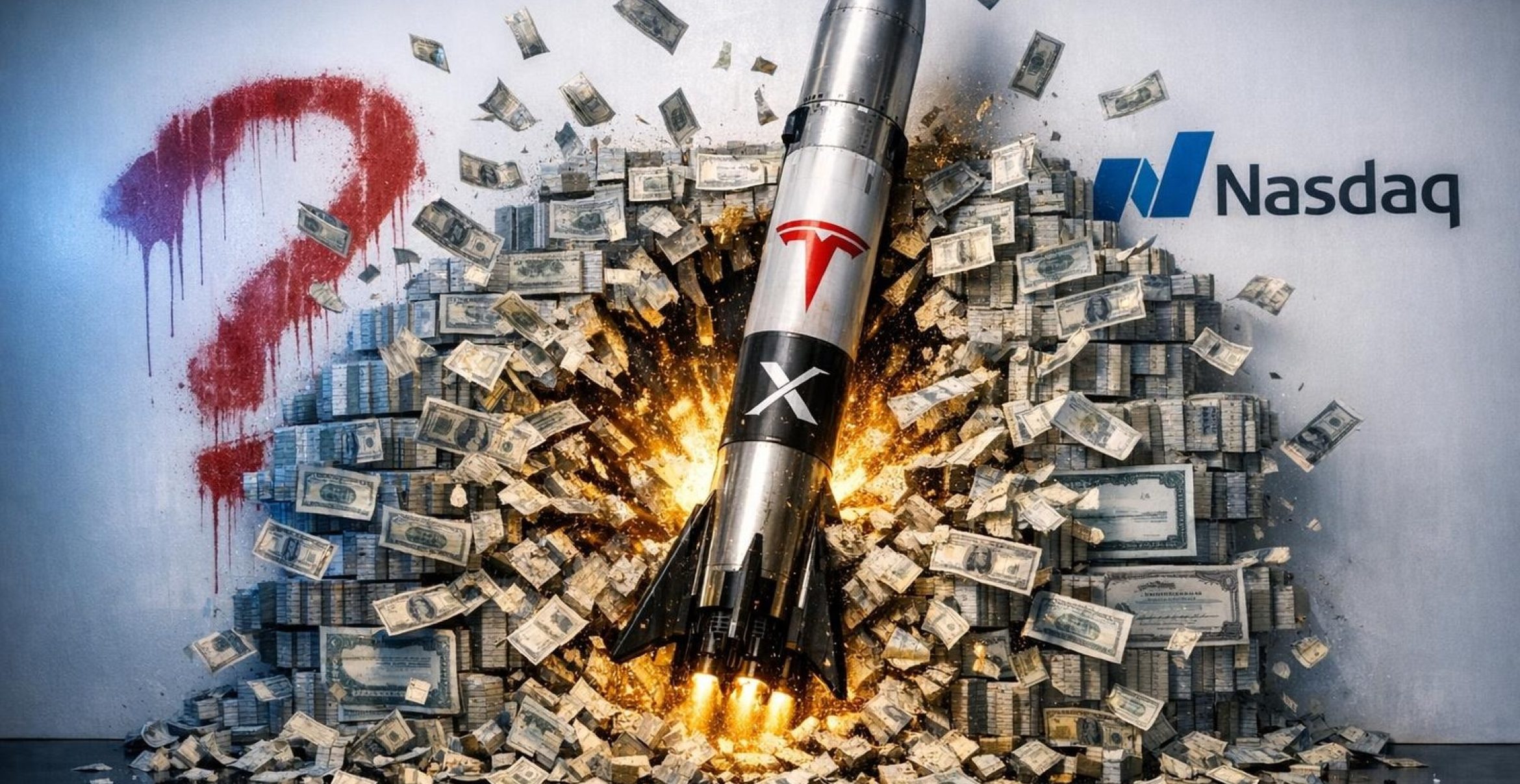 Michael Burry warnt: Die 2,8-Billionen-Dollar-SpaceX-Blase is Fake!