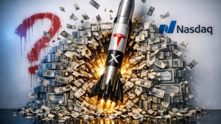 Michael Burry warnt: Die 2,8-Billionen-Dollar-SpaceX-Blase is Fake!