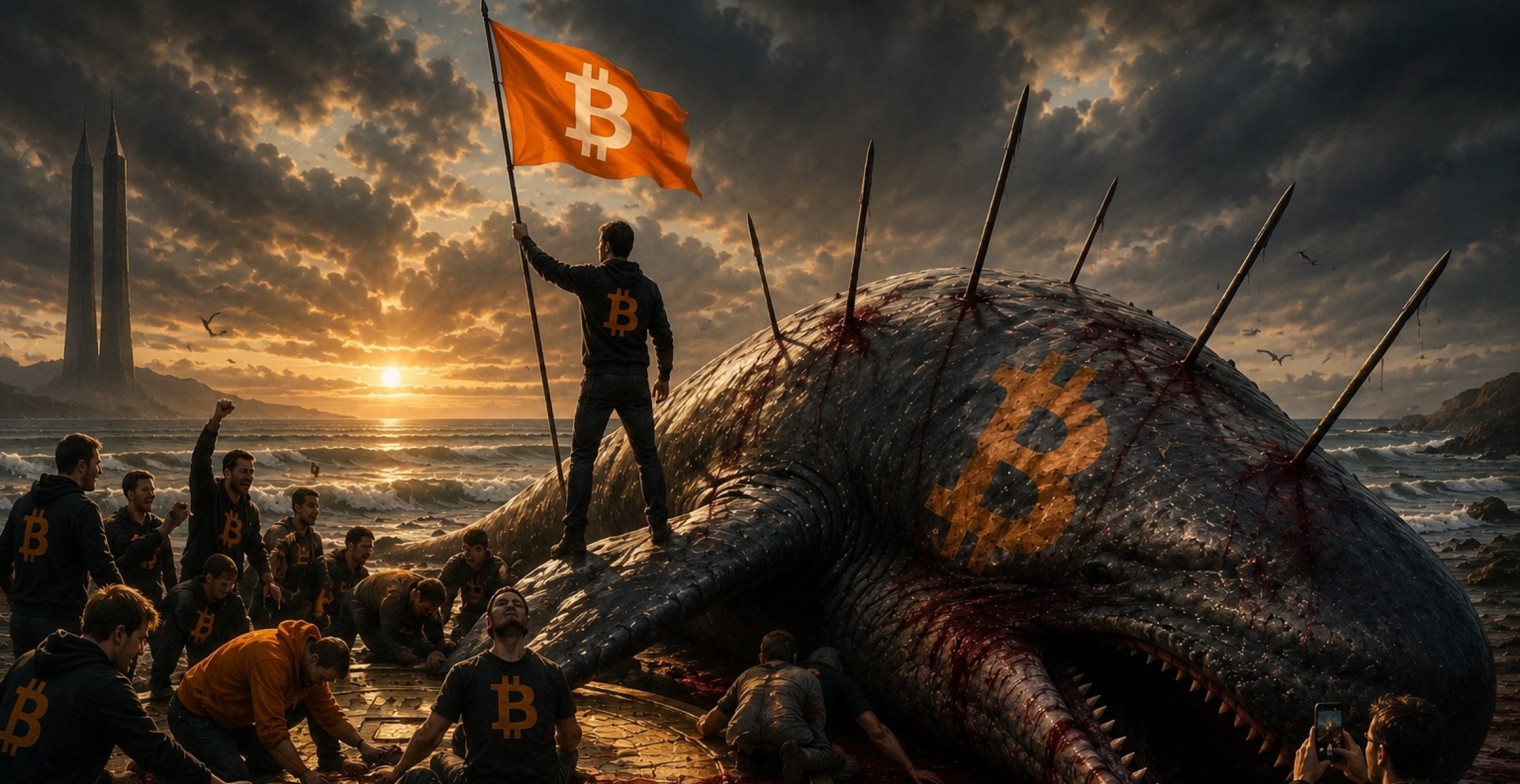 Der erlegte BearWhale: Warum Bitcoins neuer Bärenmarkt weniger existenziell wirkt