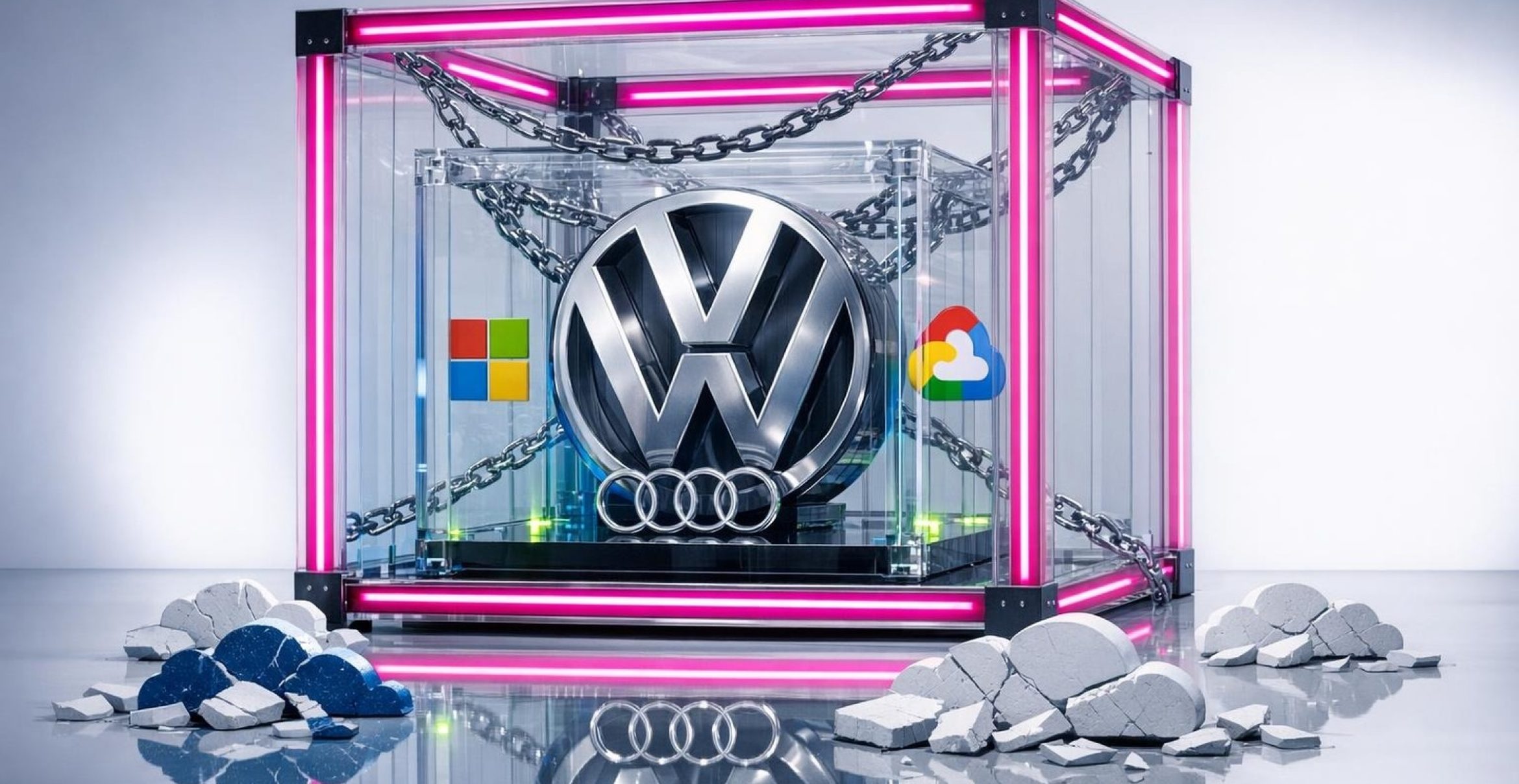 VW will mit T-Systems der Cloud-Falle entkommen – und läuft in die nächste
