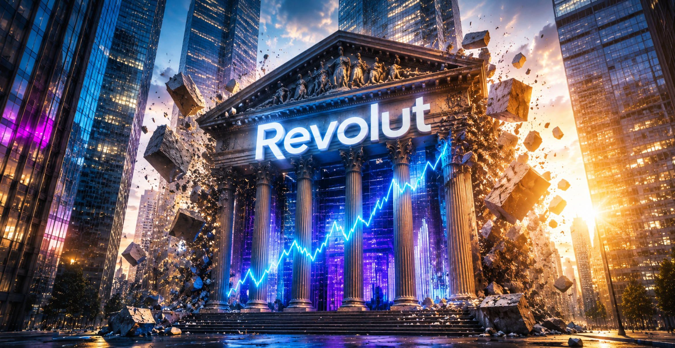 Banken-Beben: Revolut schießt auf 115 Milliarden Dollar