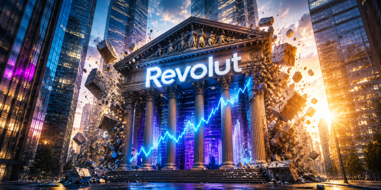 Banken-Beben: Revolut schießt auf 115 Milliarden Dollar