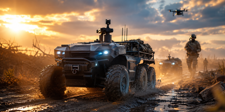 Roboter an der Front: US-Kampf-ATVs kämpfen in der Ukraine