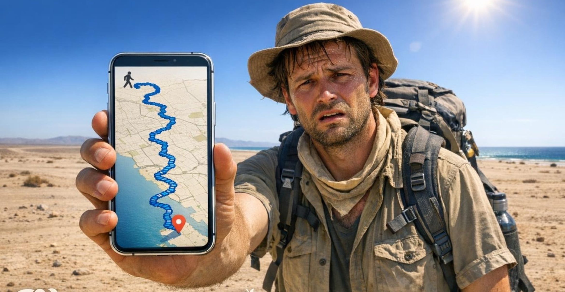 13 Stunden zu Fuß zum Strand: So falsch liegen KI-Reiseguides