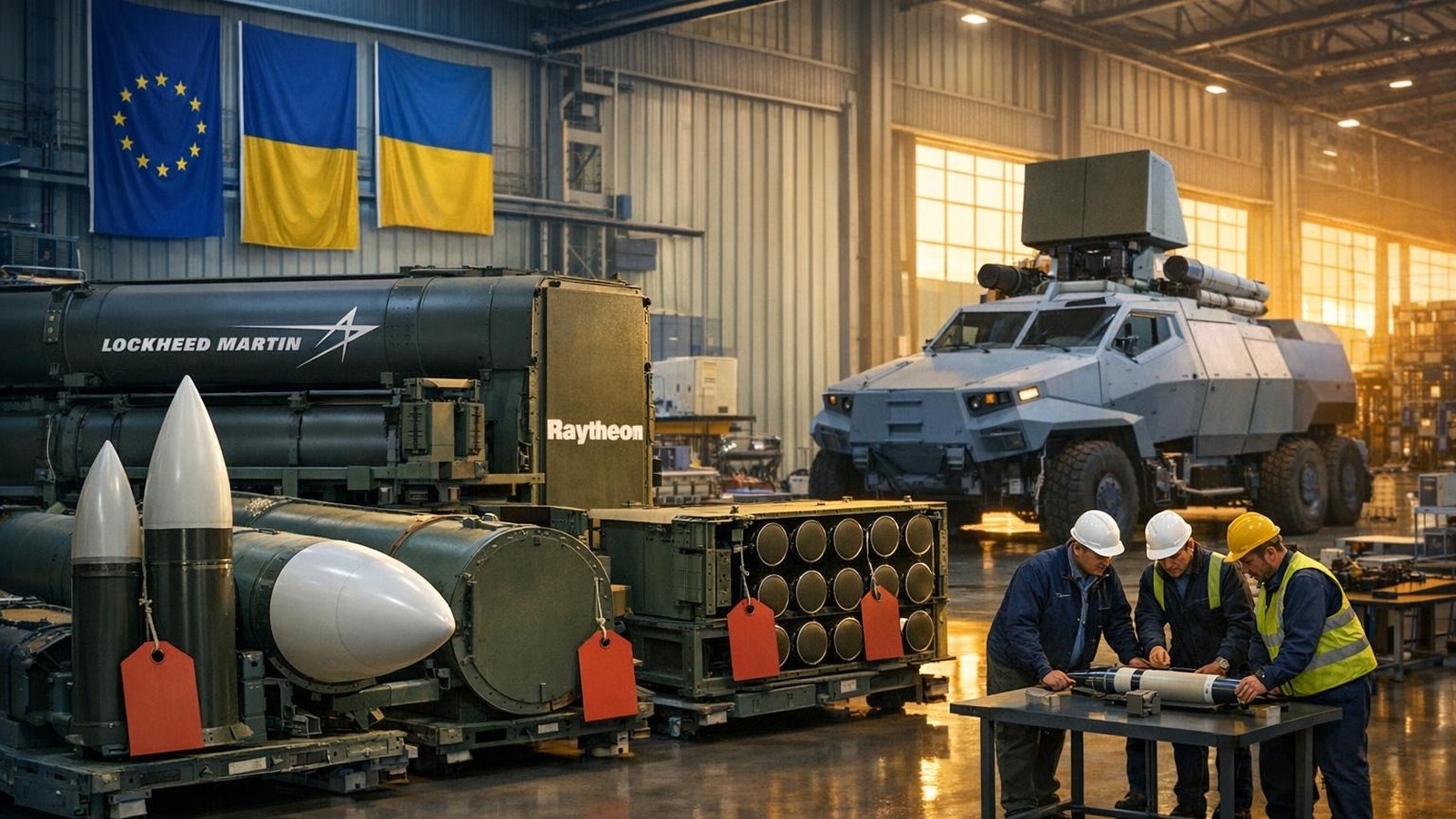 Europäische Raketenabwehr-Produktion mit Patriot-System und ukrainischem Freyja-Prototyp