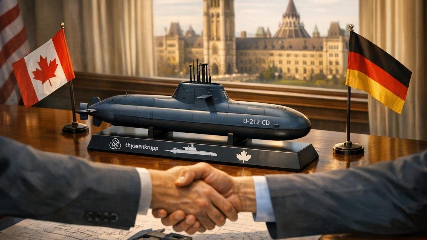 Kanada bestellt deutsche U-Boote: TKMS landet Zehn-Milliarden-Deal gegen Trump