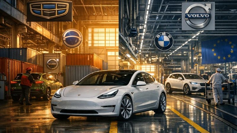 Zollschock: Tesla & Co. fliehen aus China zurück nach Europa