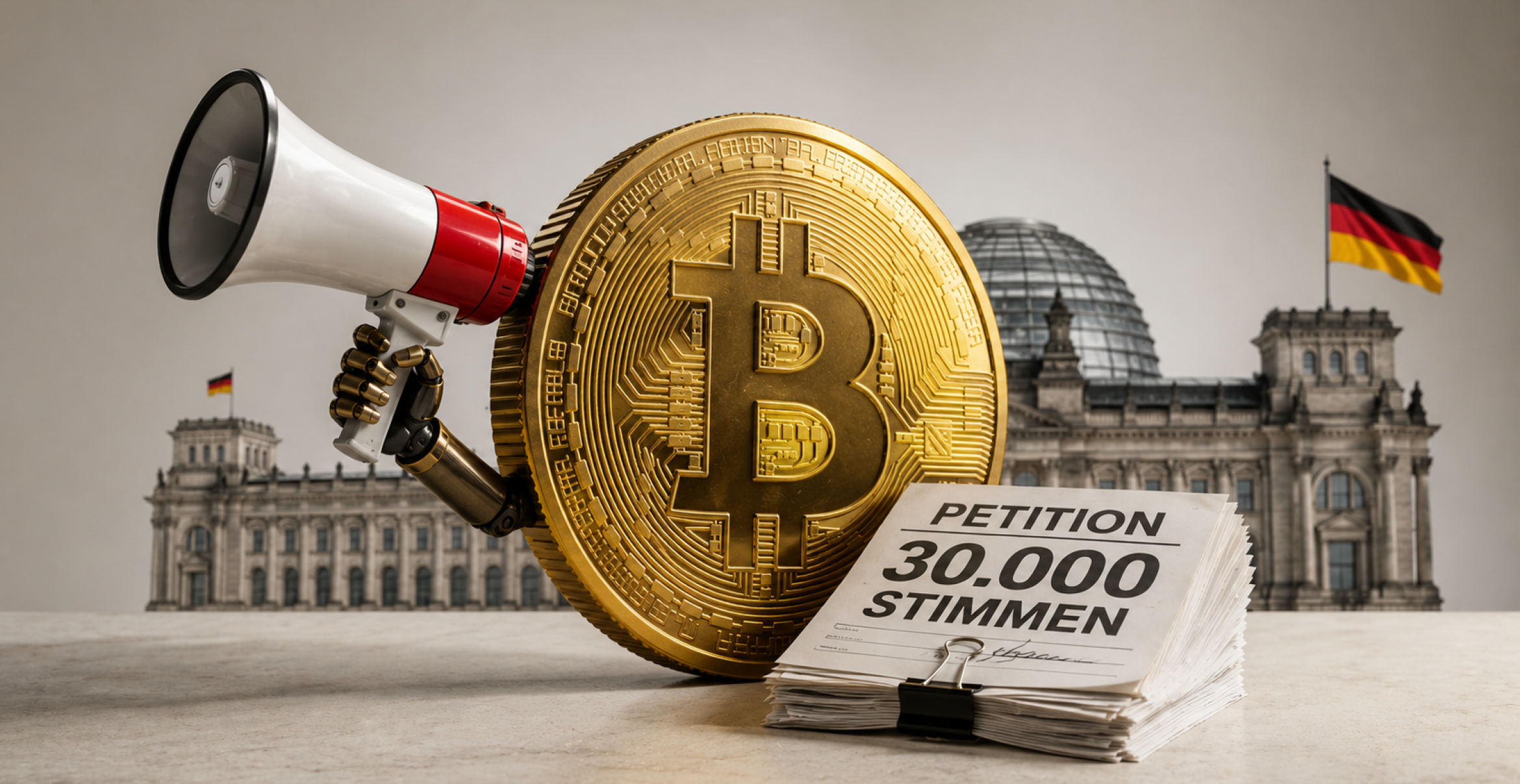 30.000 Stimmen in einem Tag: Bitcoin zwingt Berlin zum Zuhören