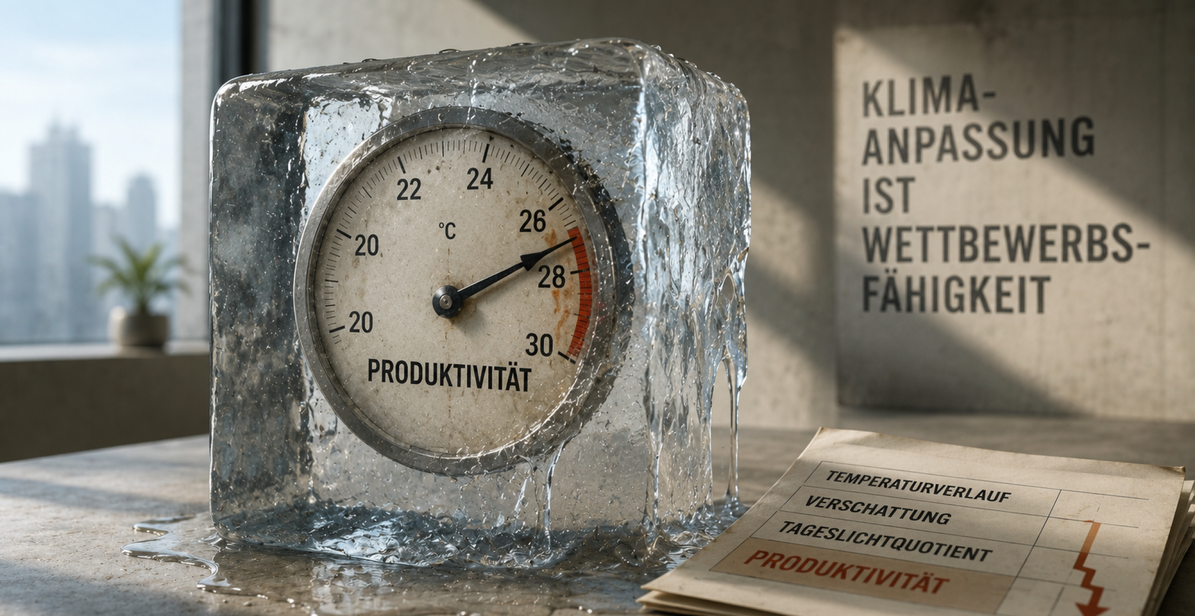 Hitze-Produktivität: Ab 27 Grad zahlt der Mittelstand die Klimarechnung