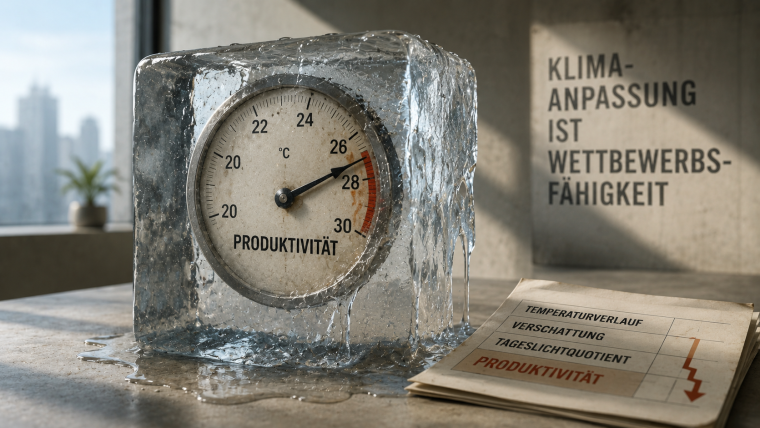 Hitze-Produktivität: Ab 27 Grad zahlt der Mittelstand die Klimarechnung