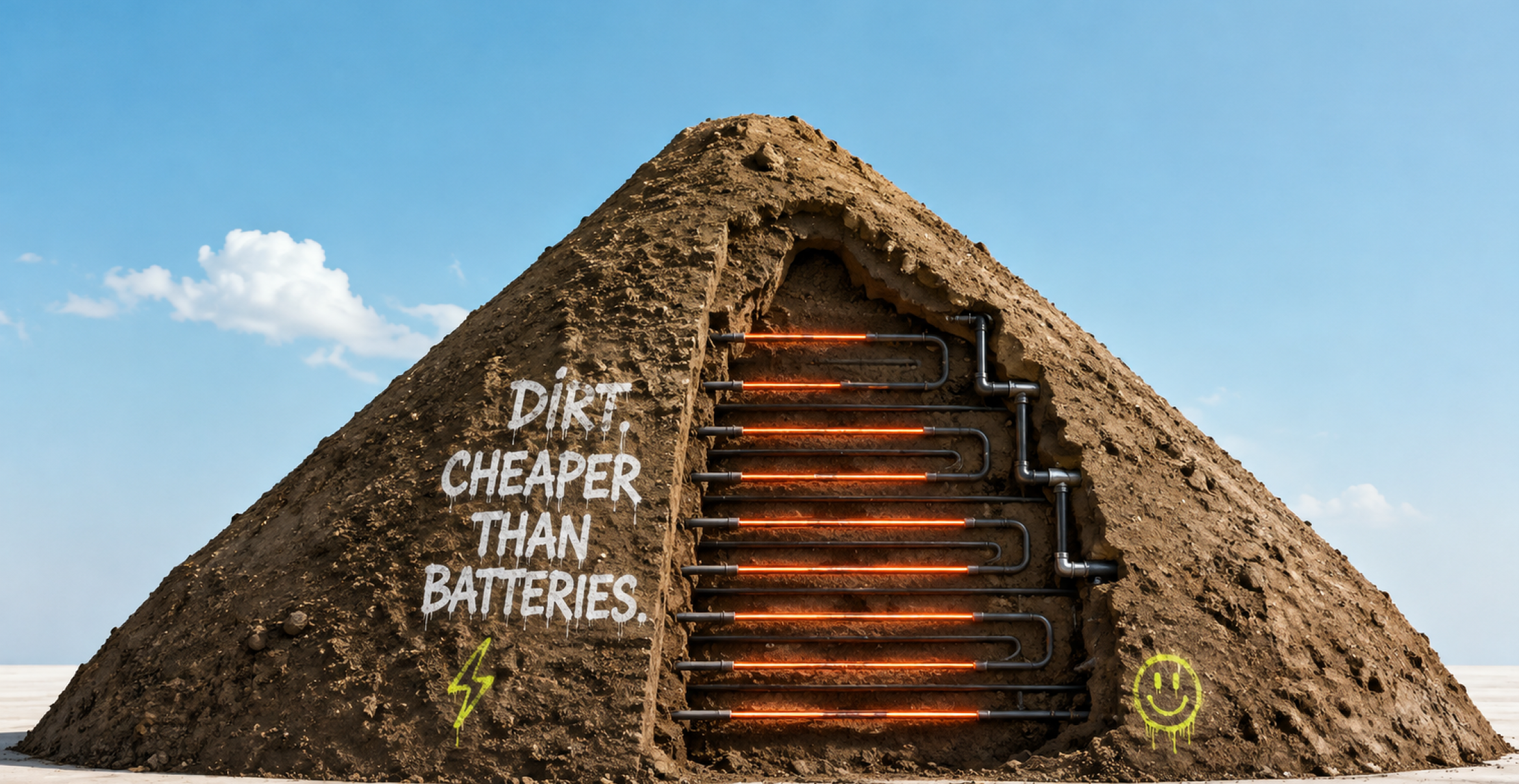 Energierspeicher: Ein Haufen Dreck soll lösen, woran Batterien scheitern