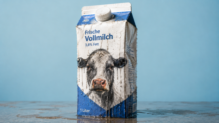 Hitzestress bei Kühen: Warum die Klimakrise in der Milchtüte ankommt