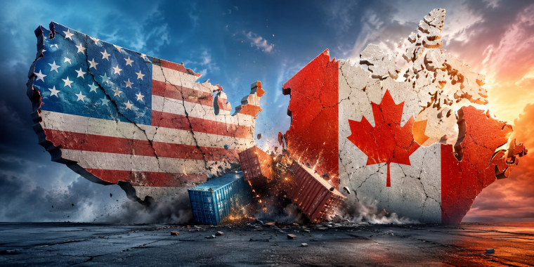 USA gegen Kanada: Der Zollkrieg eskaliert