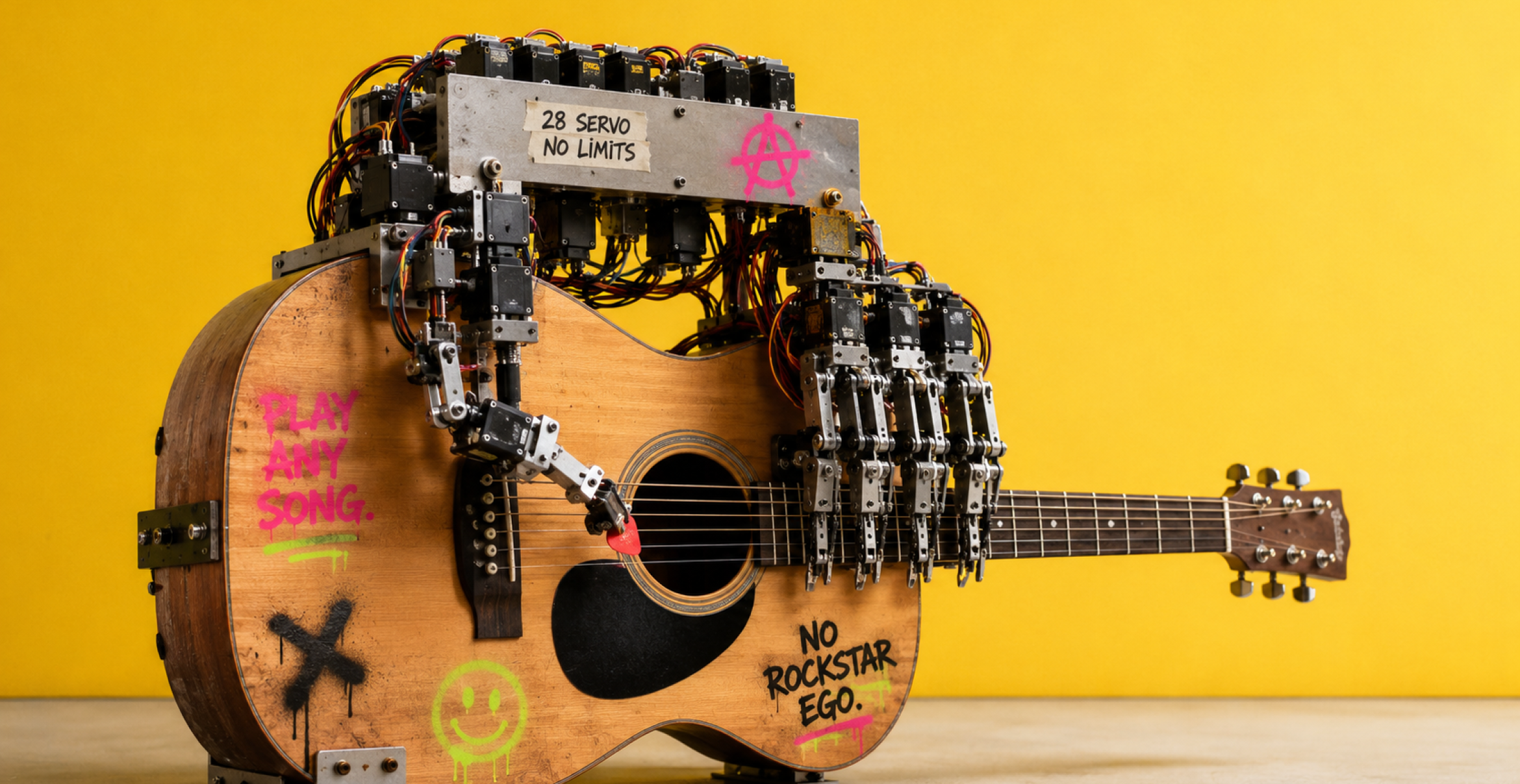 Wenn der Roboter Gitarre spielt – und besser klingt als du