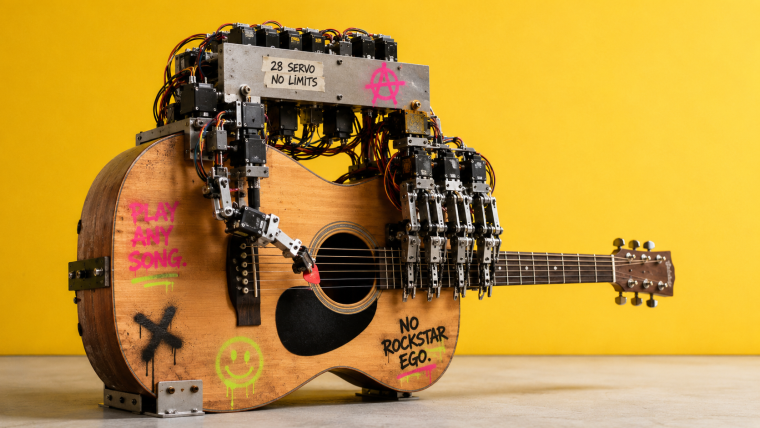 Wenn der Roboter Gitarre spielt – und besser klingt als du