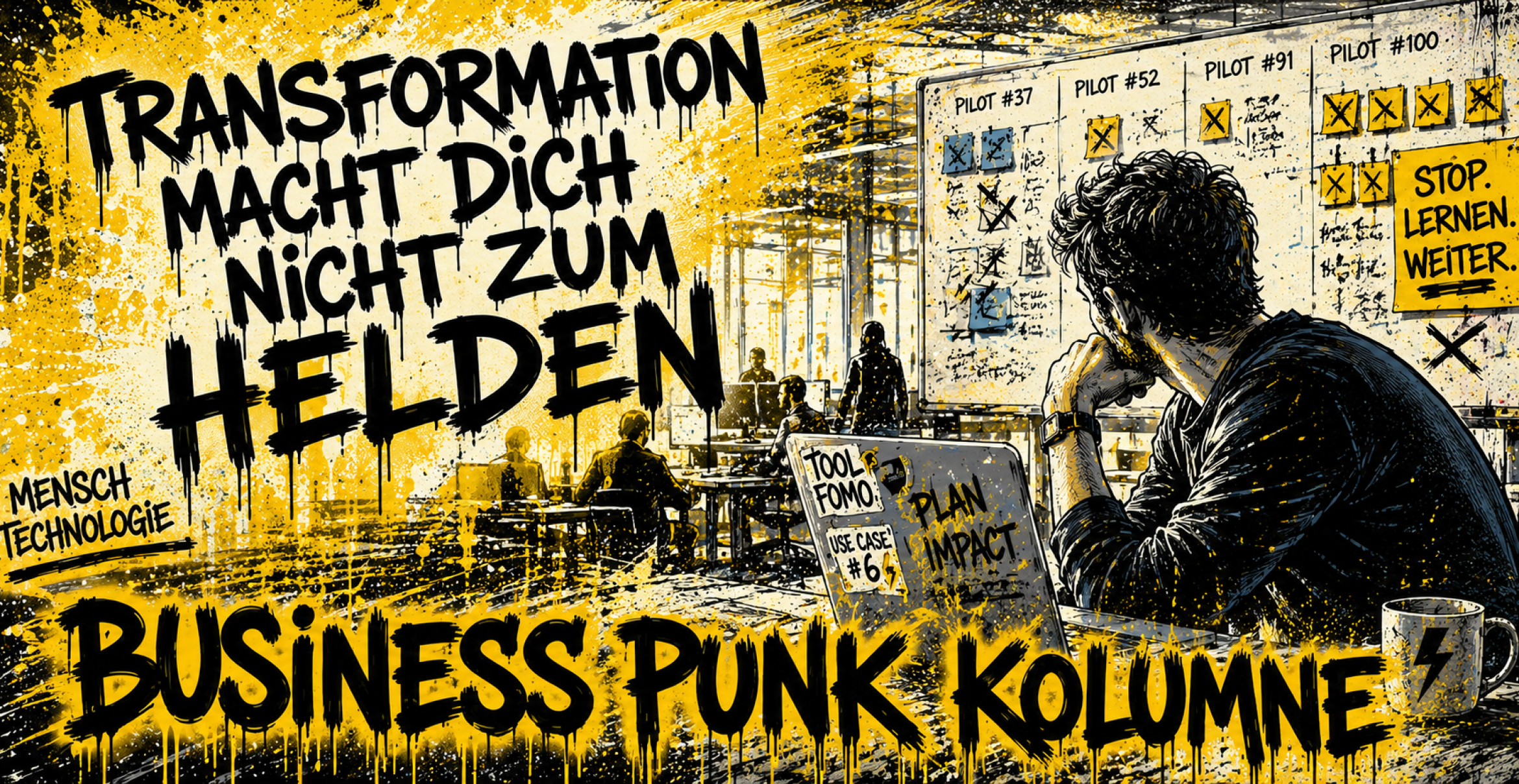 Transformation macht dich nicht zum Helden