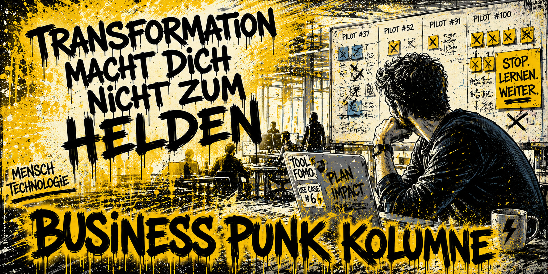 Transformation macht dich nicht zum Helden