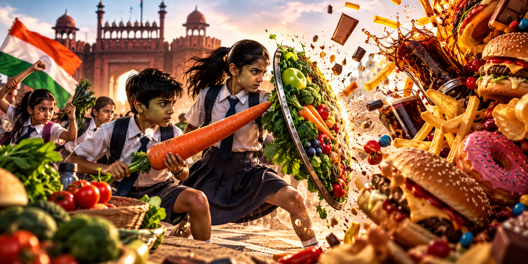 Junkfood-Krieg: Indien gegen Big Food