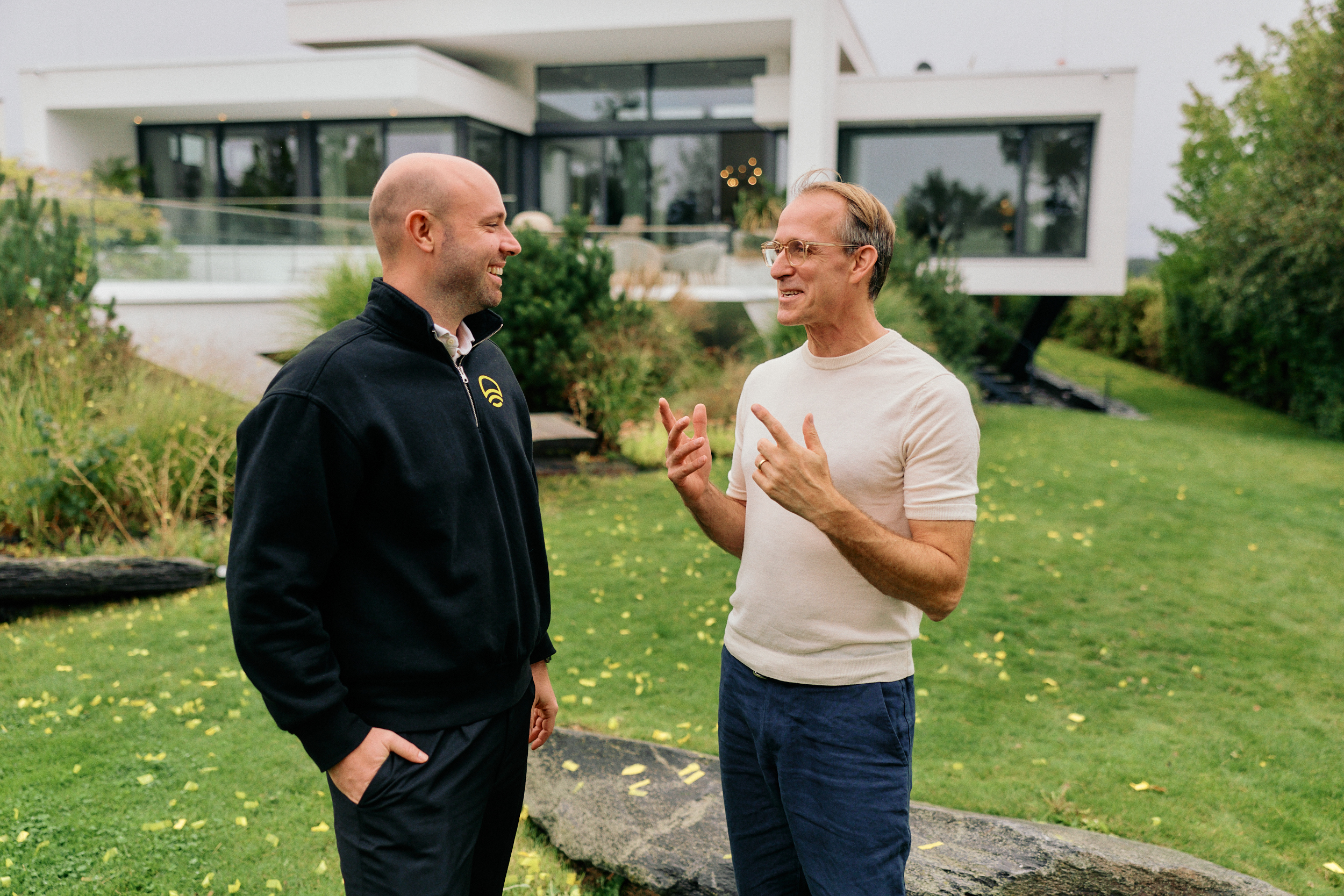 Nicolas O’Neill (links) und Georg Hesse (rechts)