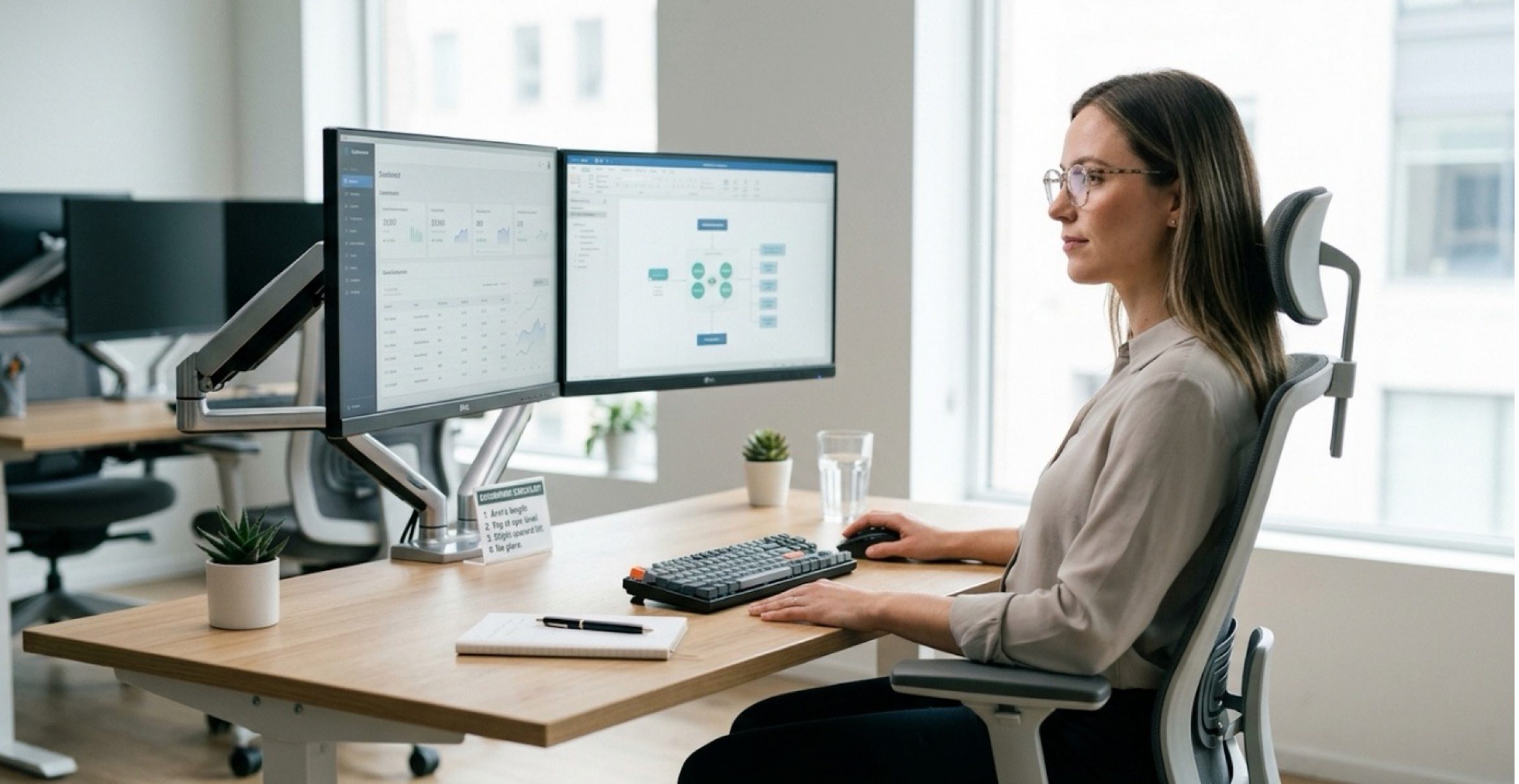 Besser sehen im Berufsalltag: Worauf es bei Brillen, Gläsern und ergonomischem Sehkomfort ankommt