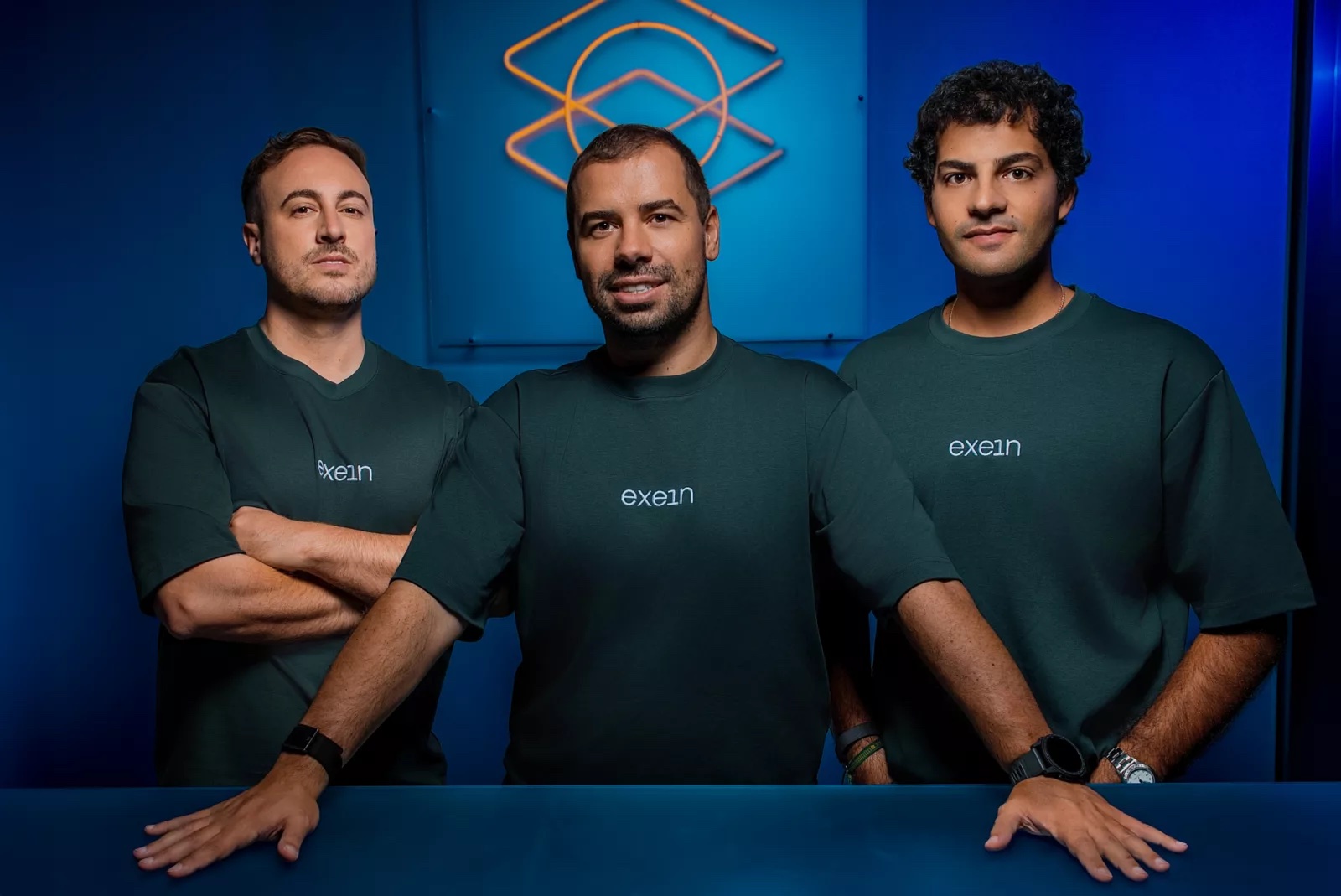 Die Exein Gründer: Giovanni Falcione, Gianni Cuozzo and Gerardo Gagliardo