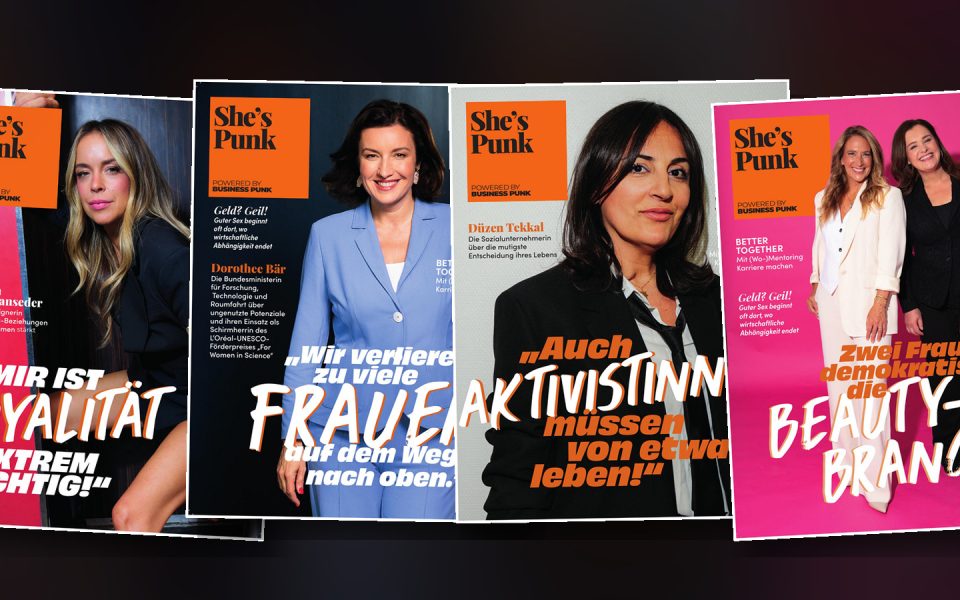 Vier Cover, null Ausreden: Die neue „She’s Punk“