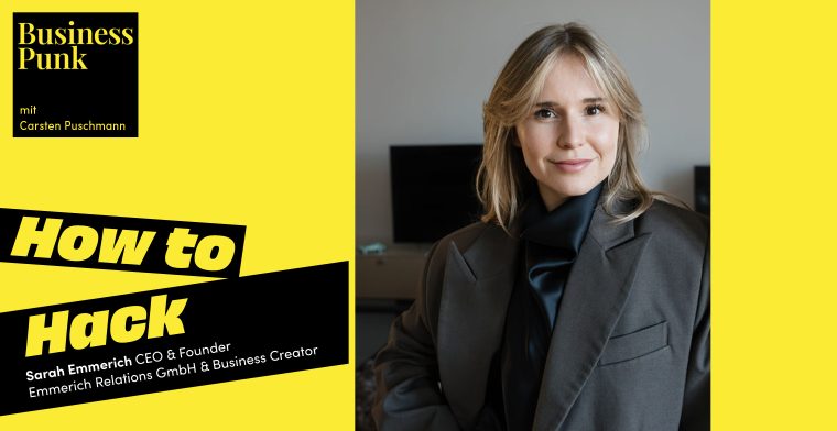 Relevanz statt Reichweite: Sarah Emmerich über Personal Branding als Business-Asset