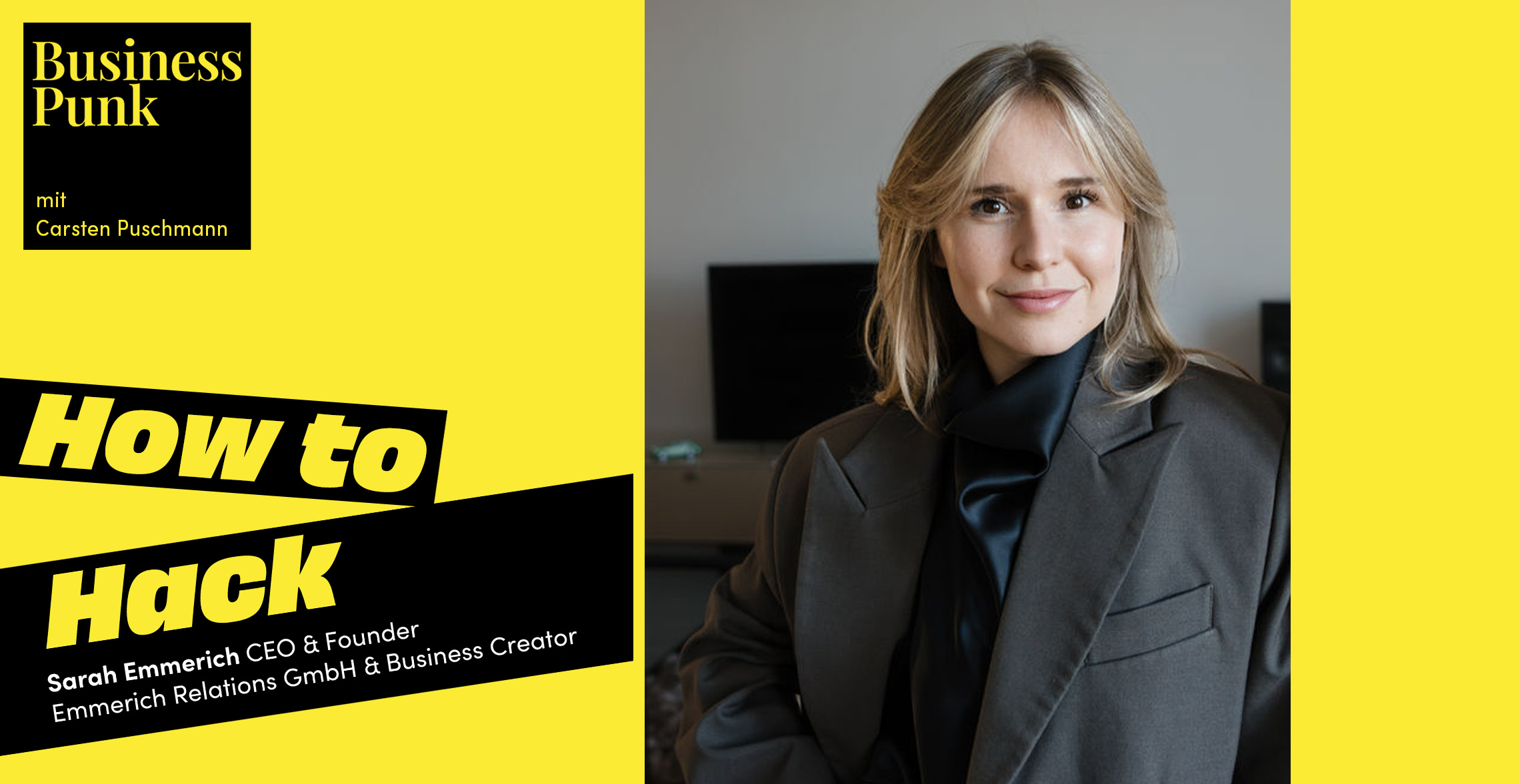Relevanz statt Reichweite: Sarah Emmerich über Personal Branding als Business-Asset