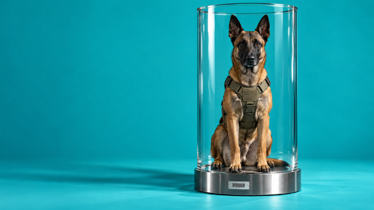 Warhound: Der gruselige Plan für Militärhunde aus dem Genlabor