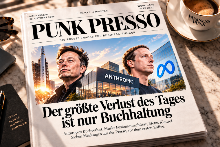 Punk Presso: Der größte Verlust des Tages ist nur Buchhaltung