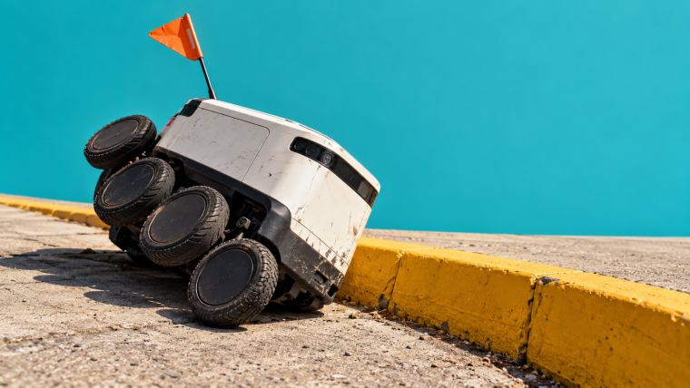 Brennpunk Chicago: Wie Nachbarn gegen Lieferroboter zurückschlagen