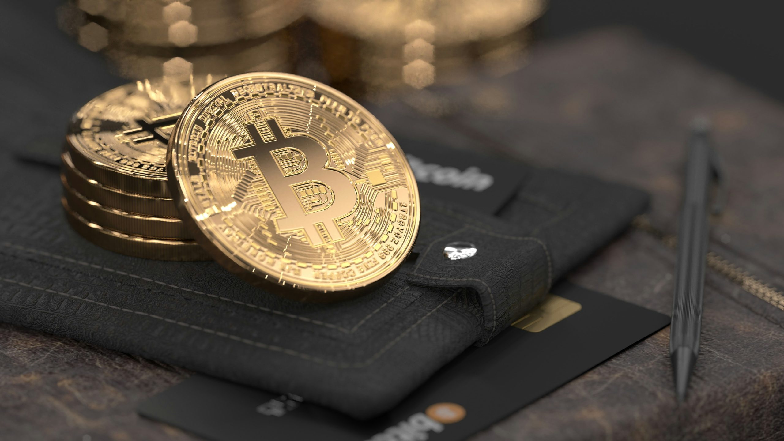 Symbolbild für eine Bitcoin-Wallet.